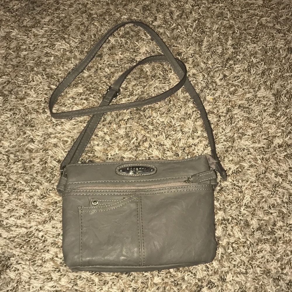 Gray purse